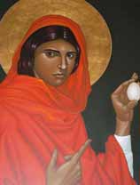 Magdalene, with the Egg of Creation