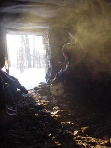 The Doorway at Calendar II Stone Chamber in Vermont