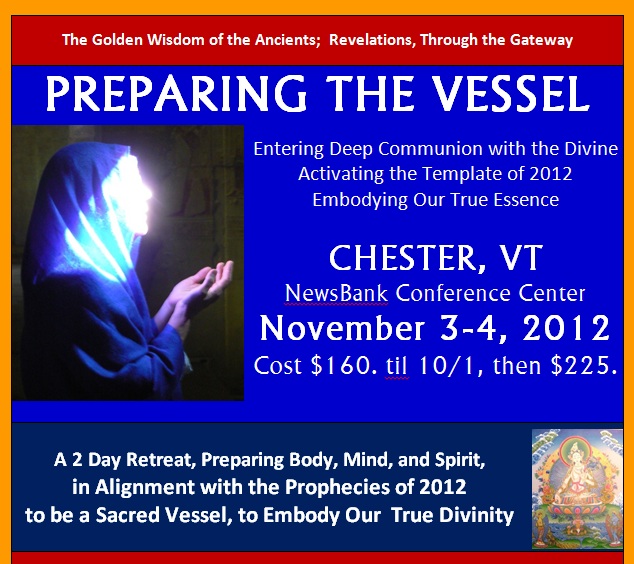 reparing the vessel, sacred sound retreat, Chester, VT