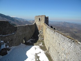 Montsegur, France, home of the Cathar Mysteries